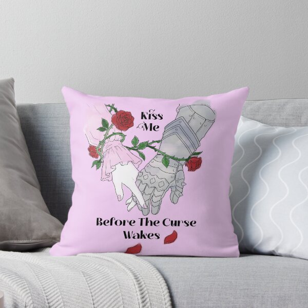 Item preview, Kiss Me Before the Curse Wakes – Dark Romantic Medieval Fantasy Knight & Maiden designed and sold by witchlingart.