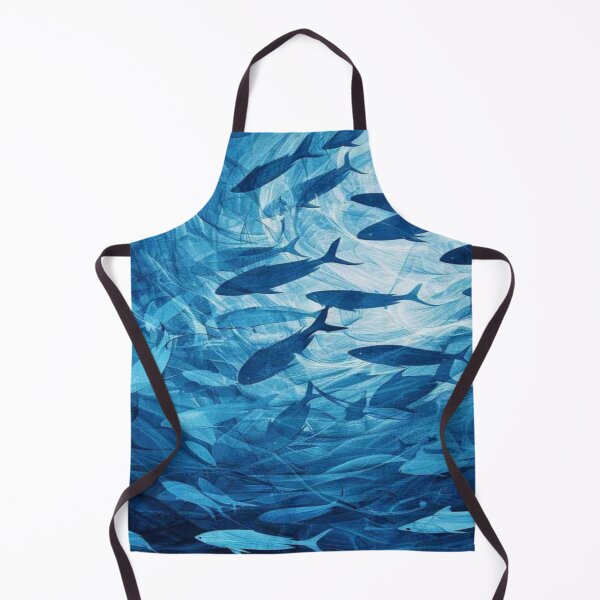 Item preview, Dreamy Underwater Ocean Fish Artwork designed and sold by NivyasArtistry.