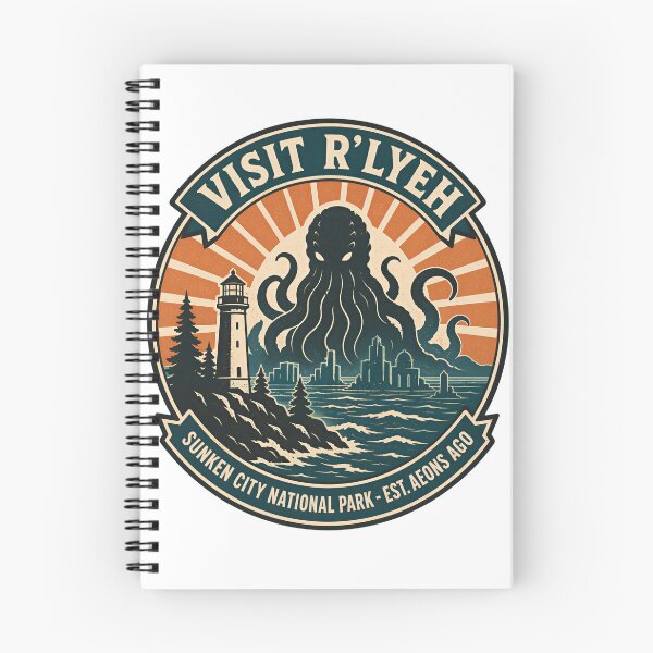 Item preview, Visit R'lyeh - Sunken City National Park designed and sold by Fenay Designs.