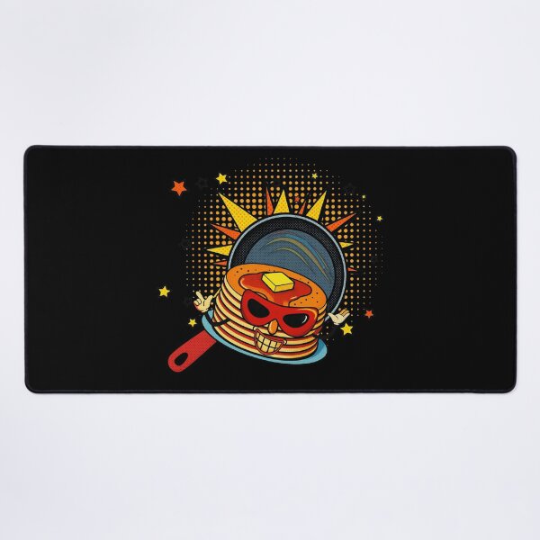 Item preview, Vintage Superhero Pancake Character - Retro Comic Art designed and sold by SunandShade.
