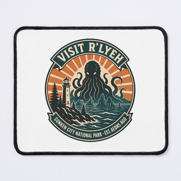 Item preview, Visit R'lyeh - Sunken City National Park designed and sold by Fenay Designs.