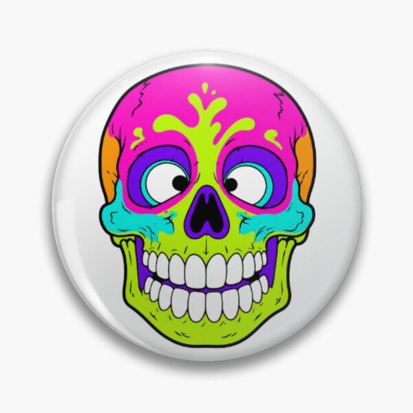 Item preview, Day-Glo Sugar Skull designed and sold by bestdes1gners.