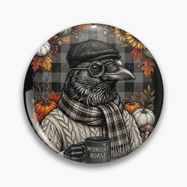 Item preview, Fall Crow Midnight Roast designed and sold by Tiffany Roy.