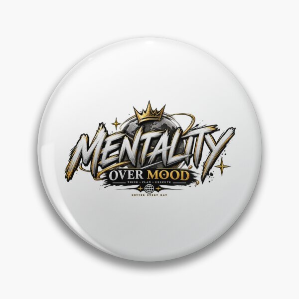 Item preview, Mentality Over Mood Motivation designed and sold by Prime_1.