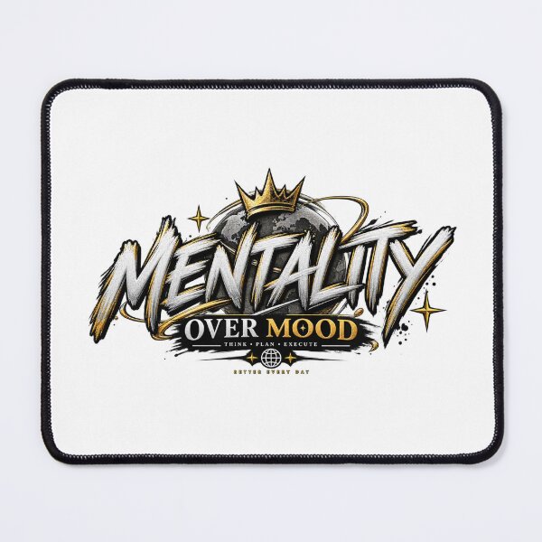 Item preview, Mentality Over Mood Motivation designed and sold by Prime_1.