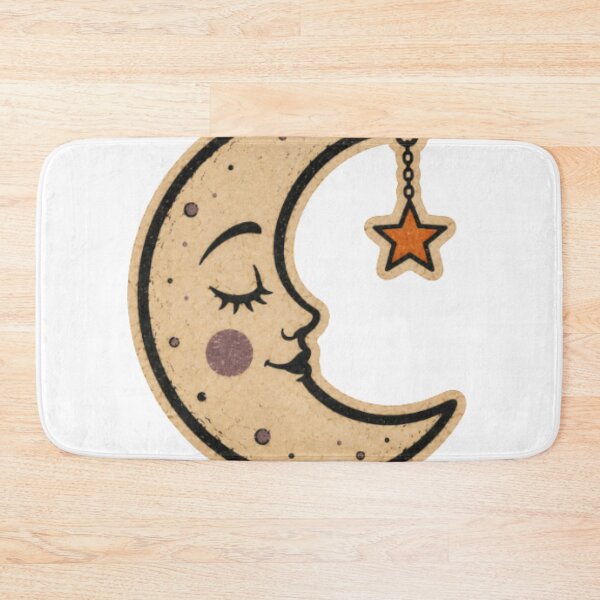 Item preview, Sleepy Moon & Falling Star designed and sold by darametzgerart.