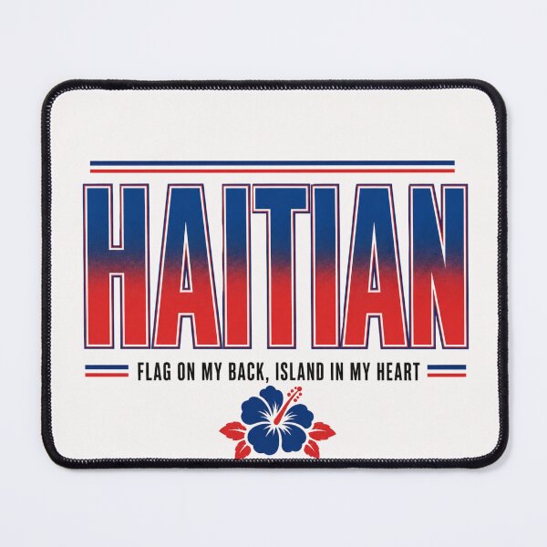 Item preview, Haitian Island in My Heart Vintage Caribbean Pride designed and sold by GiftLore Studio.