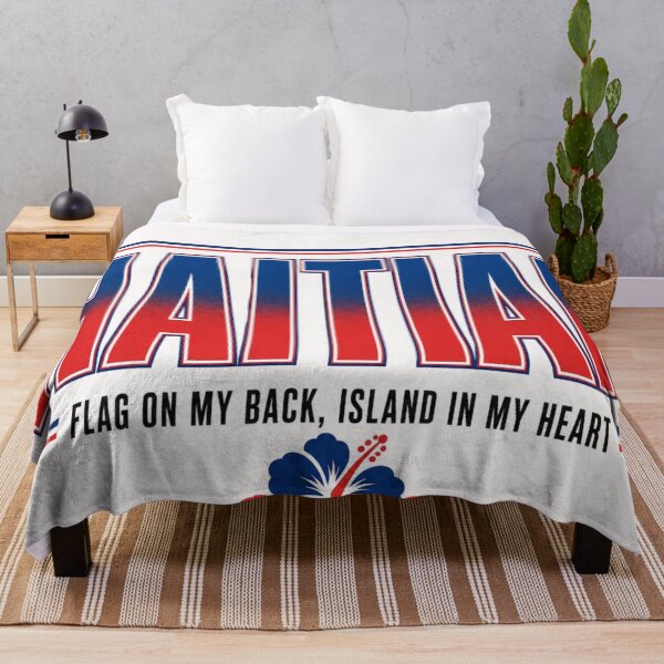 Item preview, Haitian Island in My Heart Vintage Caribbean Pride designed and sold by GiftLore Studio.