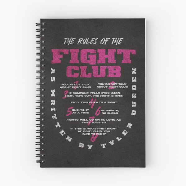 Item preview, The Rules Of The Fight Club designed and sold by Nikita Abakumov.