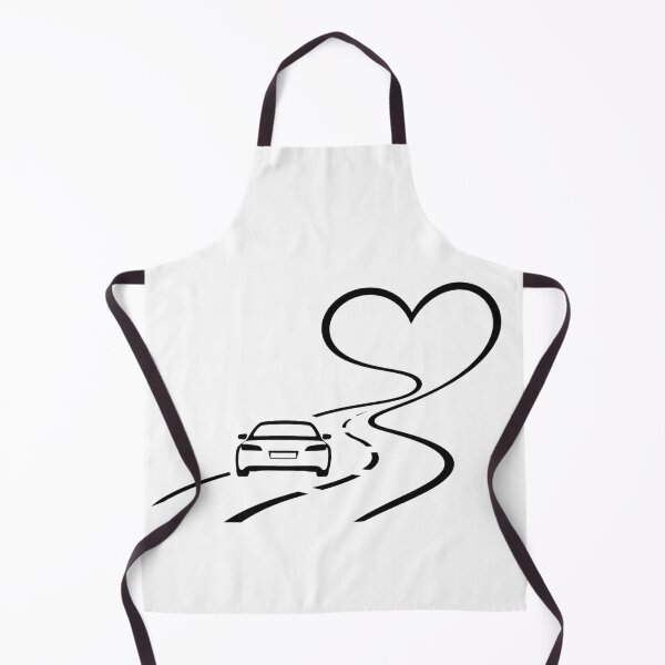 Item preview, Love Driving Car Road Heart Line Art designed and sold by Haque Desigens.
