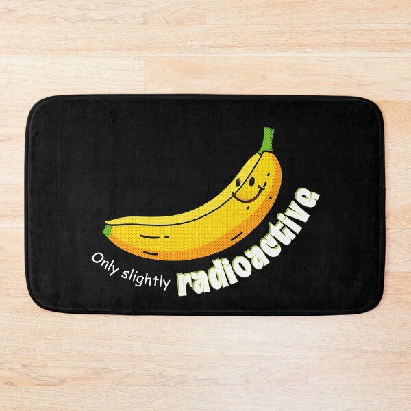 Item preview, Only Slightly Radioactive Banana - Funny Science Humor | Light Ink Edition designed and sold by SunandShade.