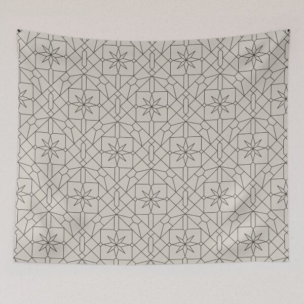Item preview, Geometric pattern print, minimal architectural abstract design for modern interior decor designed and sold by Aurum-design.