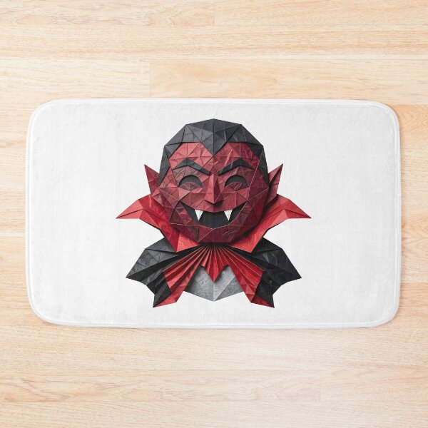 Item preview, Origami Dracula Vampire Face – Gothic Halloween Paper designed and sold by Marcu Ioachim.