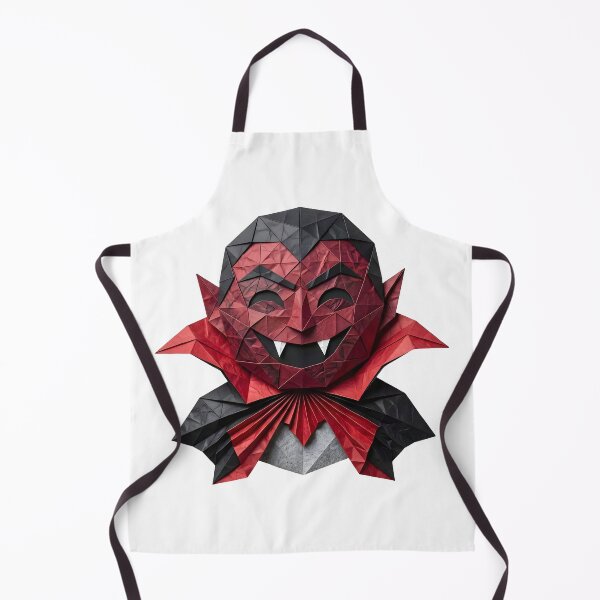 Item preview, Origami Dracula Vampire Face – Gothic Halloween Paper designed and sold by Marcu Ioachim.