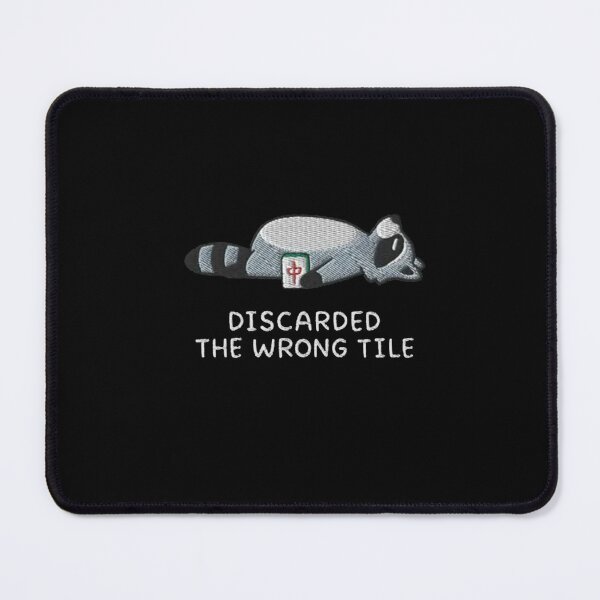 Item preview, Funny Mahjong Raccoon American Mahjong designed and sold by roartusa.