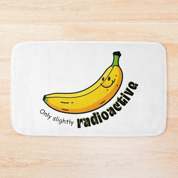 Item preview, Only Slightly Radioactive Banana - Funny Science Humor designed and sold by SunandShade.