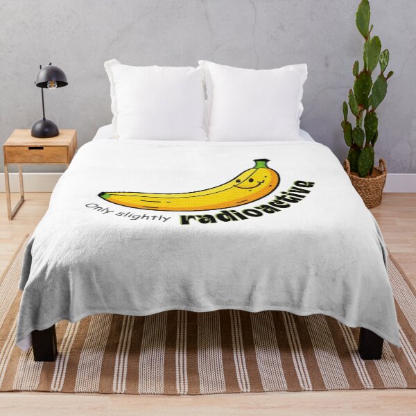 Item preview, Only Slightly Radioactive Banana - Funny Science Humor designed and sold by SunandShade.