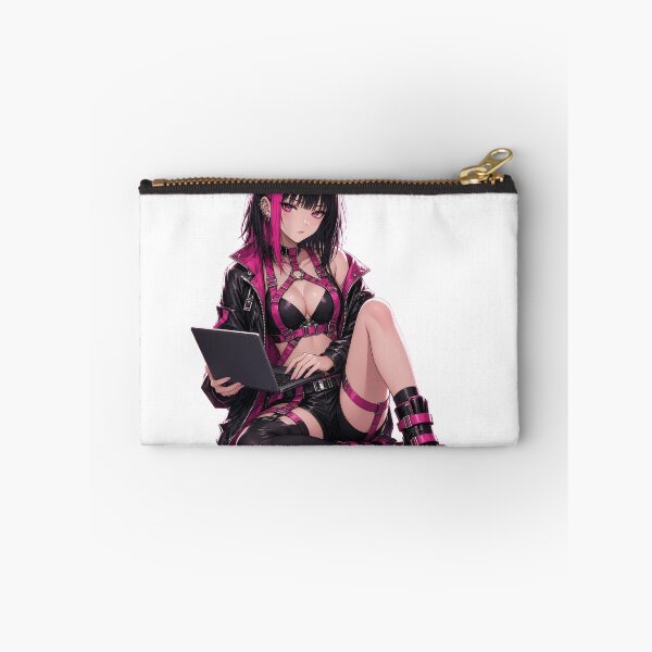 Item preview, Anime Hacker Girl Laptop designed and sold by SUPA BASED.