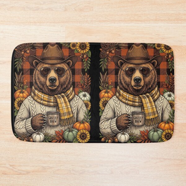 Item preview, Fall Bear Grizzly Brew designed and sold by Roy & Tiffany.