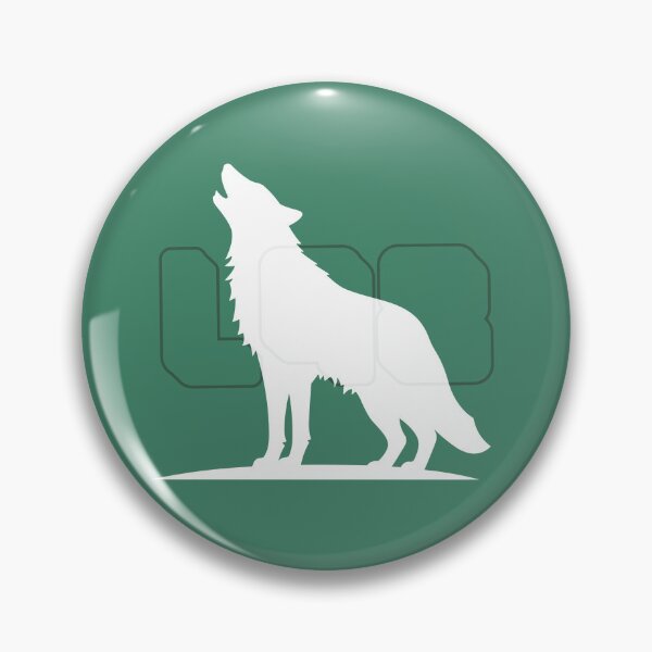 Item preview, Howling Wolf Silhouette White Outdoor L98 Art designed and sold by L98-Studio.