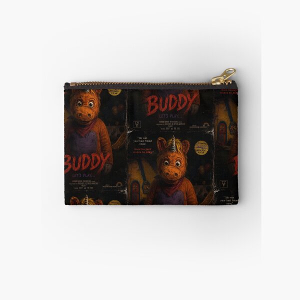 Aperçu de l'œuvre Affiche d'horreur rétro Buddy (C'EST BUDDY ! GÉNIAL !) créée et vendue par Soulfate.