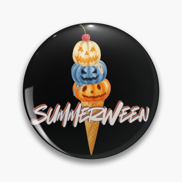 Artikelvorschau, Summerween Eiswaffel Halloween-Kürbisse mit Kirsche obendrauf entworfen und verkauft von SunandShade.