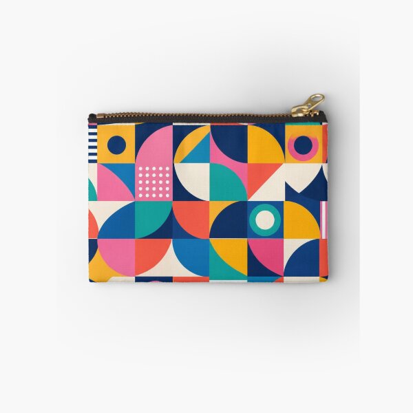 Item preview, Colourful Retro Geometric Abstract Pattern With Bold Shapes designed and sold by My Gluten Free Life UK.