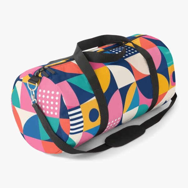 Item preview, Colourful Retro Geometric Abstract Pattern With Bold Shapes designed and sold by My Gluten Free Life UK.
