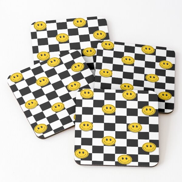 Item preview, Checkered Smiley Faces Lifted Black  designed and sold by MariahDaGoatedPrincess.