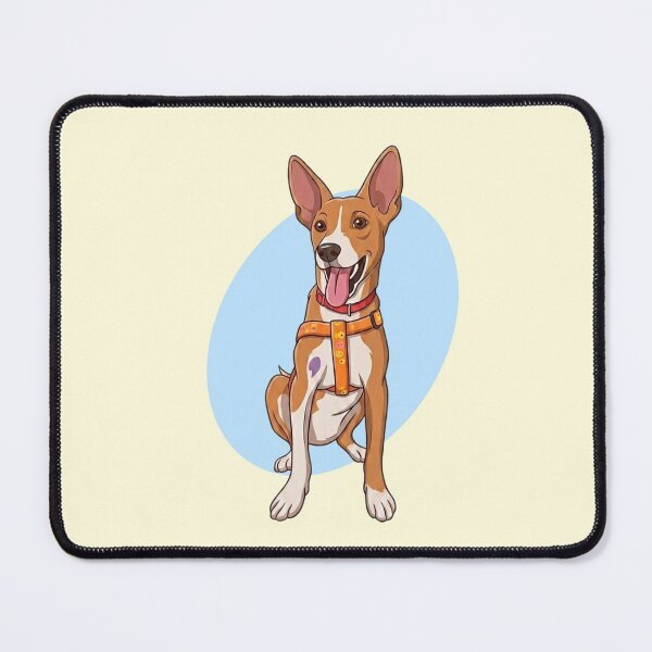 Item preview, cute dog in the blue bubble background designed and sold by Up Urban Fashion.