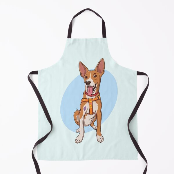 Item preview, cute dog in the blue bubble background designed and sold by Up Urban Fashion.