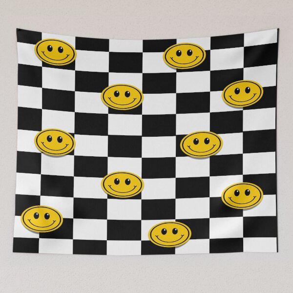 Item preview, Checkered Smiley Faces Lifted Black  designed and sold by MariahDaGoatedPrincess.