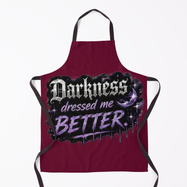 Item preview, Darkness Dressed Me Better Gothic Purple Crescent Moon Sticker designed and sold by Scro-Ciob-Shop.