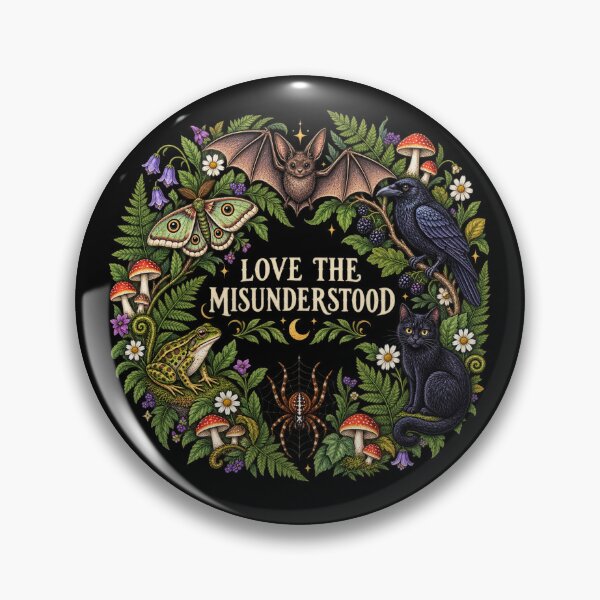 Item preview, Love The Misunderstood Bat Raven designed and sold by HiPatti.