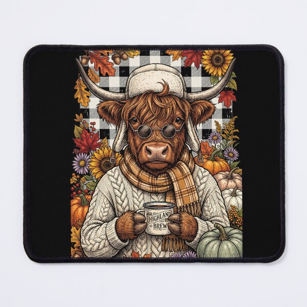 Item preview, Fall Highland Cow Brew designed and sold by Tiffany Roy.