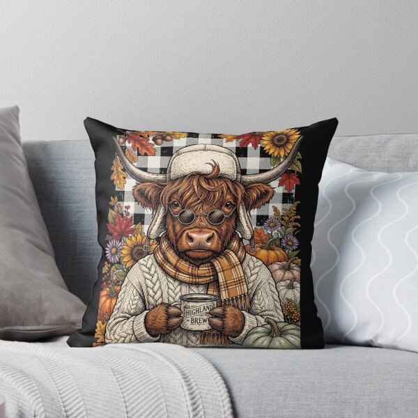Item preview, Fall Highland Cow Brew designed and sold by Tiffany Roy.