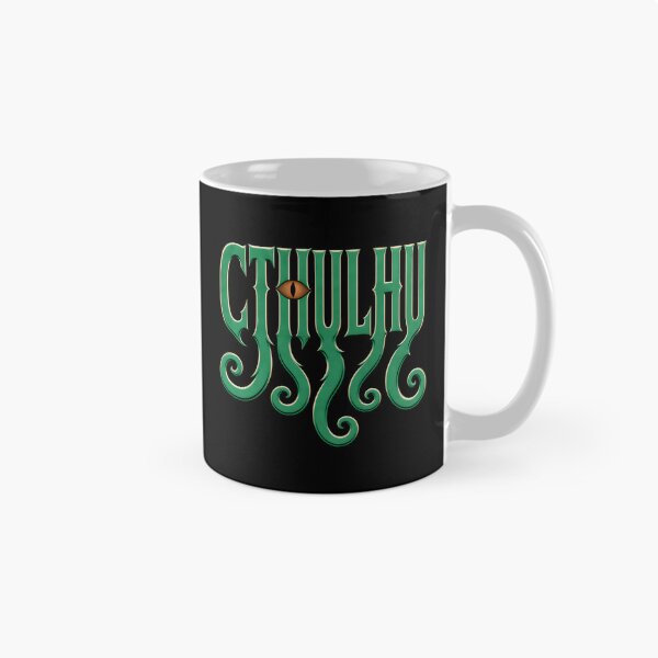 Item preview, Lovecraft Cthulhu – Emerald Tentacle Wordmark designed and sold by Fenay Designs.