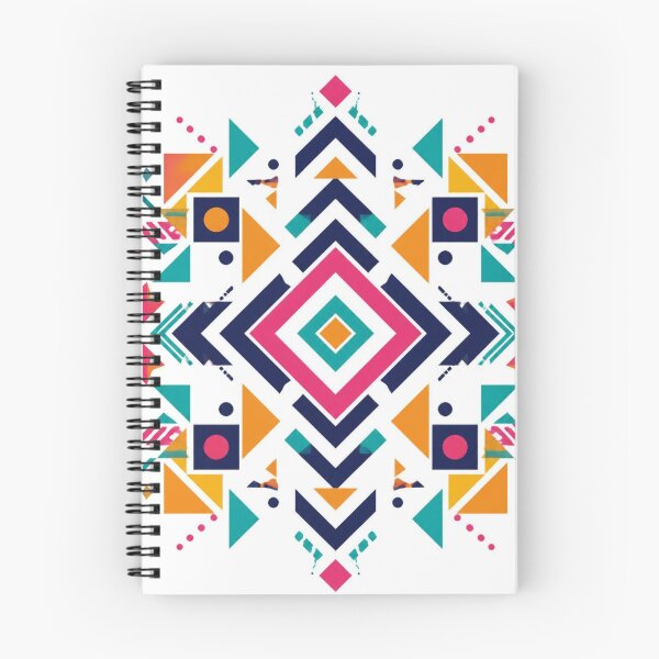 Item preview, Colourful Symmetrical Geometric Abstract Design With Bold Shapes designed and sold by My Gluten Free Life UK.
