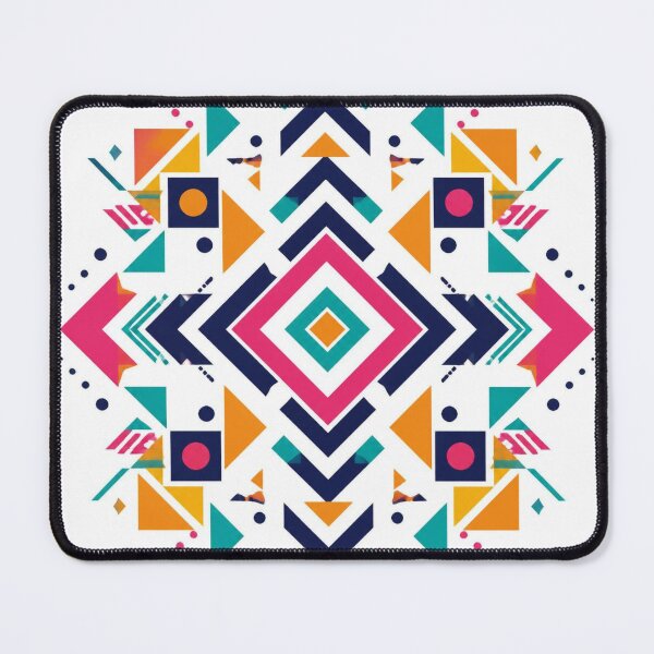 Item preview, Colourful Symmetrical Geometric Abstract Design With Bold Shapes designed and sold by My Gluten Free Life UK.