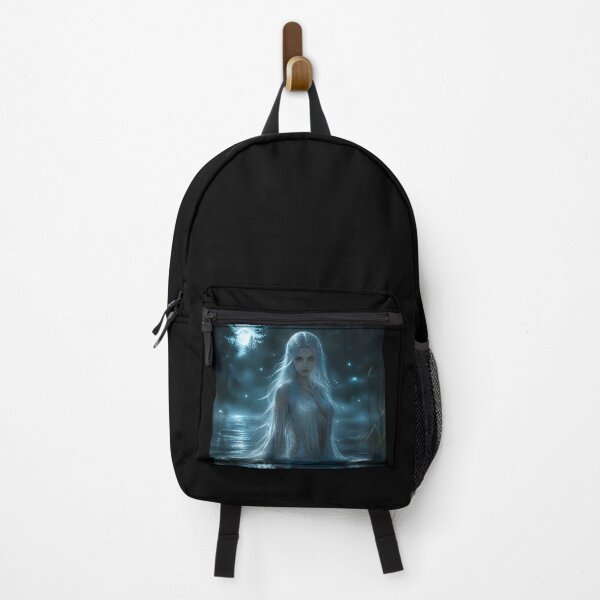Item preview, Świtezianka – Slavic Water Nymph Mythical Art Print designed and sold by LittleBigGifts.