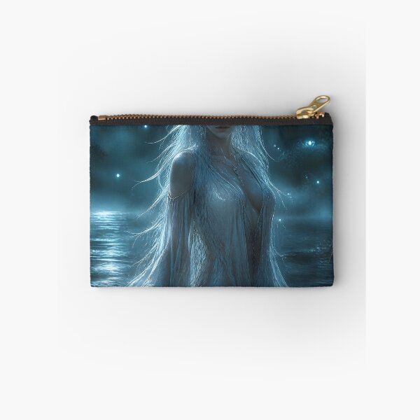 Item preview, Świtezianka – Slavic Water Nymph Mythical Art Print designed and sold by LittleBigGifts.