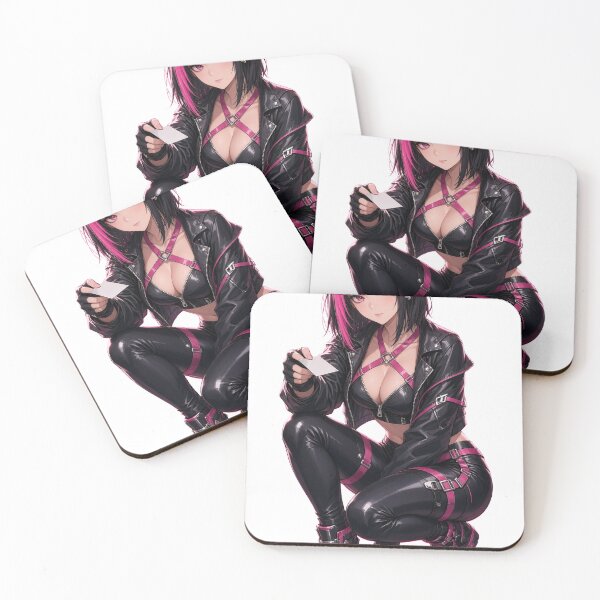 Item preview, Anime Hacker Girl Card designed and sold by SUPA BASED.