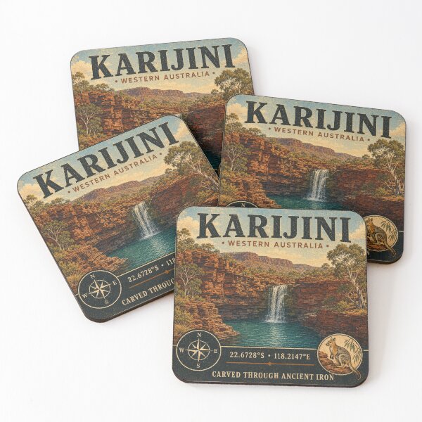 Item preview, Karijini National Park Vintage Australia designed and sold by naturalsurvival.