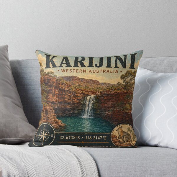 Item preview, Karijini National Park Vintage Australia designed and sold by naturalsurvival.