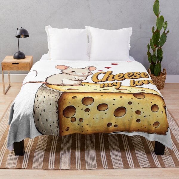 Item preview, Mouse saying: Cheese my love designed and sold by Navy67.