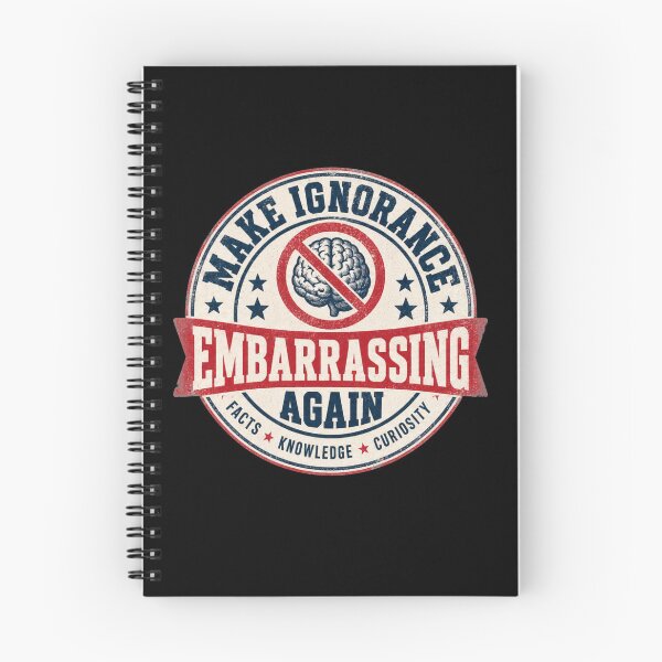 Item preview, Make Ignorance Embarrassing Again Popular Visual Phrase designed and sold by DarkRelicStudio.