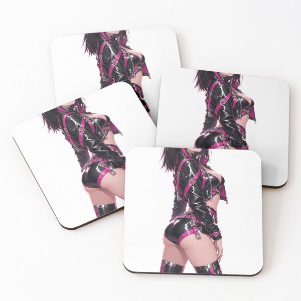 Item preview, Anime Hacker Girl Over Shoulder designed and sold by SUPA BASED.