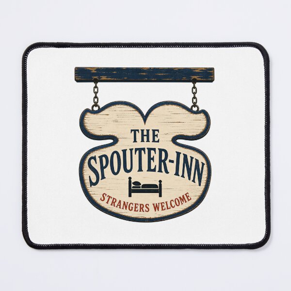 Item preview, Moby Dick Spouter-Inn Sign - Strangers Welcome designed and sold by Fenay Designs.