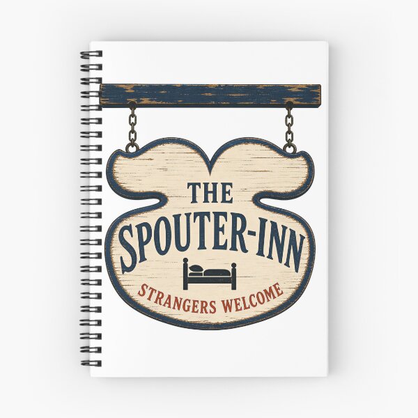 Item preview, Moby Dick Spouter-Inn Sign - Strangers Welcome designed and sold by Fenay Designs.