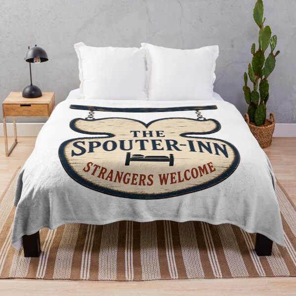Item preview, Moby Dick Spouter-Inn Sign - Strangers Welcome designed and sold by Fenay Designs.